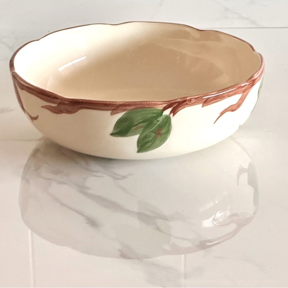 Franciscan Earthenware Apple 8.25” Serving Bowl Vintage 1964-66 Handpain… - Picture 2 of 5